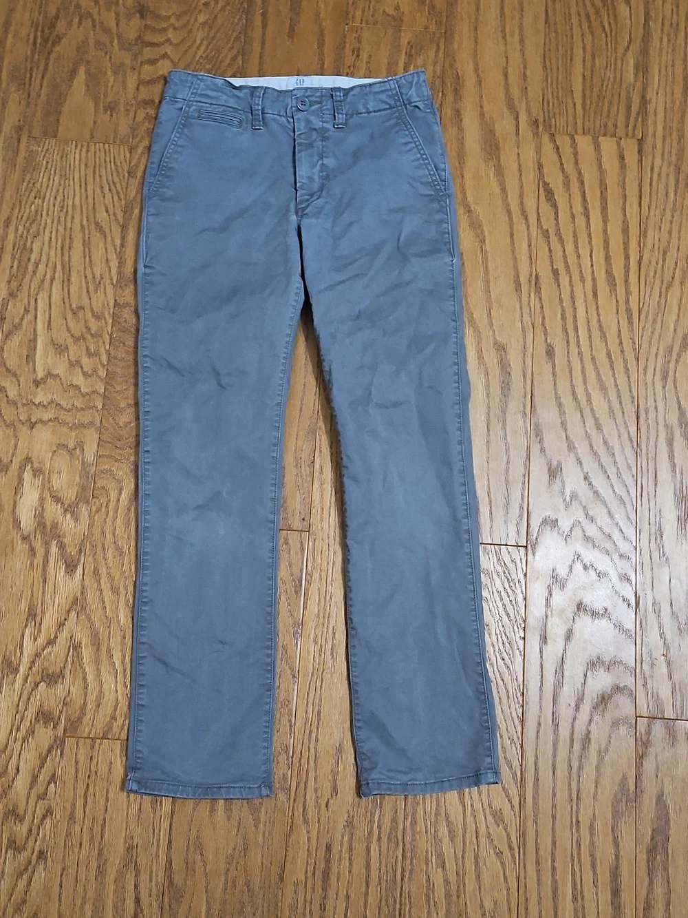 Gap Kids Boy straight fit gray pants size 12